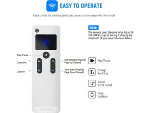 Neewer X12 olvasókészülék RT-110 távirányítóval, telefontartóval és tokkal