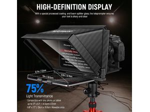 Neewer X12 olvasókészülék RT-110 távirányítóval, telefontartóval és tokkal