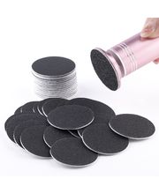 Сменяеми дискове за отстраняване на мъртва кожа, 60 бр., груби