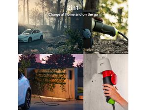 Green Cell Habu 2in1 Smart Mobile EV Charger 11kW 7m Mobile EV Charger