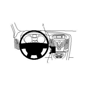 Brodit Монтажна скоба ProClip за Ford Focus 11-14, централна лява