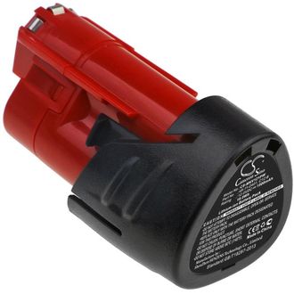 Акумулаторна батерия за Milwaukee M12 BDDX-202X и други (напр. C12 B, C12 BX, M12, M12 B2), 12V, 1,5 Ah,