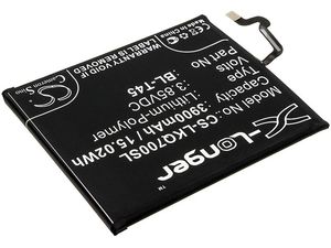 Akkumulátor LG K50s, K51, Q70 és másokhoz, 3900 mAh, Li-Ion