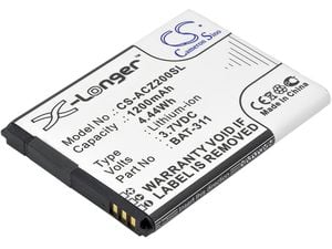 Baterie de înlocuire pentru Acer Liquid Z200, 1200mAh Li-ion