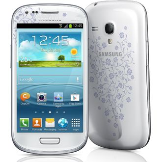 Samsung i8190 GALAXY S III mini, NFC, bílý La Fleur