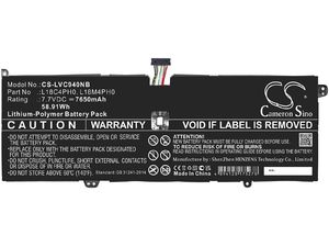Baterie pentru Lenovo Yoga C940-14IIL seria 81Q900xxx , capacitate 7650 mAh, Li-Pol,