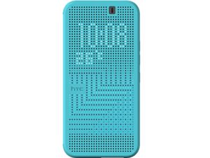 HTC flipové pouzdro Dot View Ice HC M232 pro HTC One M9, modré/transparentní