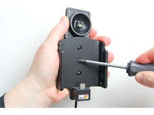 Brodit Autohalterung für Samsung Galaxy S8 ohne Gehäuse, mit verstecktem Laden