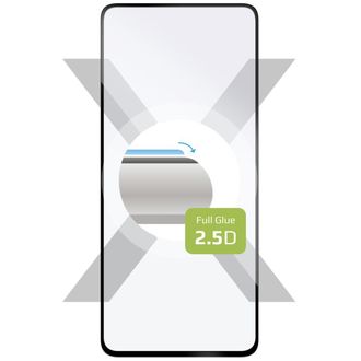 FELSZERELT edzett védőüveg Xiaomi Redmi Note 12 Pro, fekete