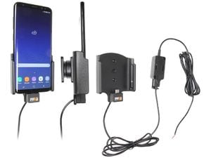 Brodit držák do auta na Samsung Galaxy S8+ bez pouzdra, se skrytým nabíjením