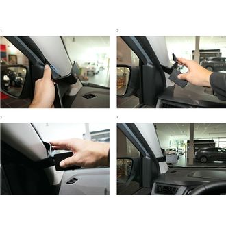 Brodit ProClip montážní konzole pro Renault Express 22-24, vlevo na sloupek