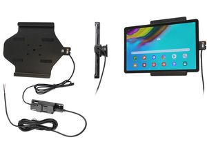 Brodit držák do auta pro Samsung Galaxy Tab S5e 10.5 (SM-T720/SM-T725), se skrytým nabíjením