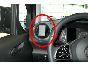 Brodit Монтажна скоба ProClip за Mercedes Benz Citan 22-24, отляво на вентилационната решетка
