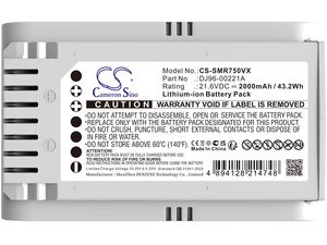 Bateria do Samsung Jet 70, Jet 75, Jet 90 i innych, 2000 mAh, Li-Ion