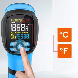 Безконтактен термометър Mestek IR05 със сонда, -40/1200°C