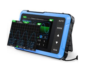 Osciloscop digital portabil FNIRSI DSO510 și generator de semnal, 10 MHz
