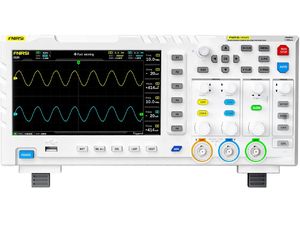 Osciloscop digital de birou FNIRSI 1014D, 2 canale, 100 MHz, 1 GSa/s