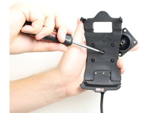 Brodit държач за кола за Honeywell Dolphin 70e Black без калъф, със скрито зареждане