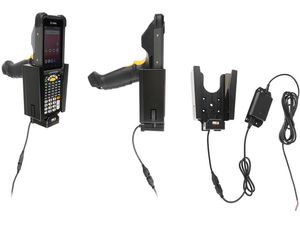 Brodit tartó Zebra MC9300 -hoz, rejtett töltés, rögzített telepítés