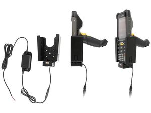 Brodit tartó Zebra MC9300 -hoz, rejtett töltés, rögzített telepítés