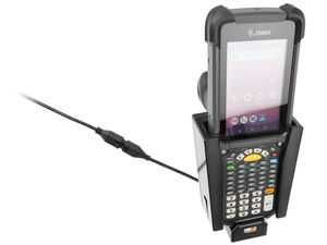 Brodit tartó Zebra MC9300 -hoz, rejtett töltés, rögzített telepítés