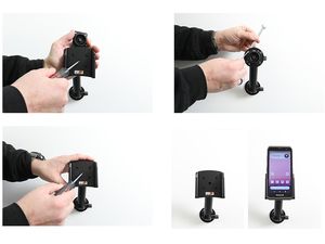 Suport auto Brodit pentru Honeywell EDA5S fără carcasă, fără încărcare