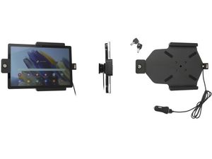 Brodit držák na Samsung Galaxy Tab A8 (SM-X200/SM-X205), uzamykatelný, s nabíjením z CL/USB