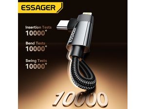 Essager William USB-A / USB-C - Lightning, 3A, 2m