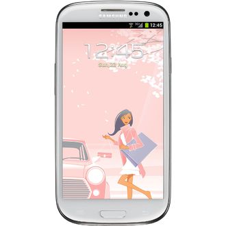 Samsung Galaxy S III i9300 16 GB, bílý La Fleur
