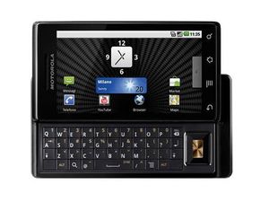 Motorola Milestone (Droid) Black En