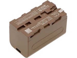 Akkumulátor Olympus, Nikon, Panasonic, Sony és más fényképezőgépekhez, 5200 mAh, Li-Ion