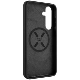 FIXED MagFlow Rückwand für Samsung Galaxy S24+ mit MagSafe Unterstützung, schwarz