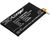 Akku für Blackberry BBF 100 (bzw. Blackberry TLP035B1), 3300 mAh