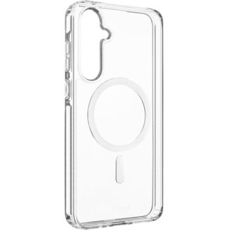 Husă FIXED MagPure cu suport MagSafe pentru Samsung Galaxy S24, transparent
