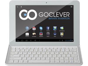 GOCLEVER TAB R105BK 10,1" + bluetooth klávesnice (bílá)