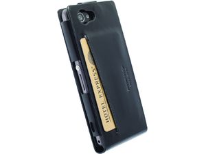 Krusell WalletCase Kalmar - Sony Xperia Z1 Compact, schwarz