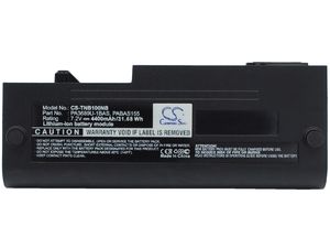 Akku für Toshiba Netbook NB100 Mini (entspricht PABAS156), 4400mAh
