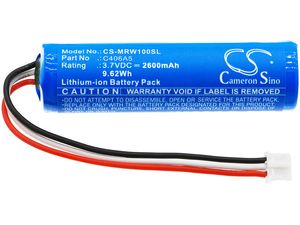 Baterie pentru Marshall Willen, 2600 mAh, Li-Ion