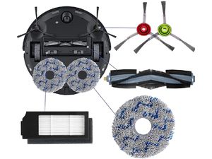 Mobilly sada náhradních kartáčů, filtrů, mopů pro Ecovacs X1 Omni a T10, 20 ks