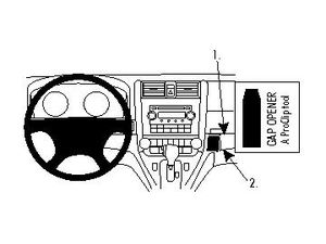 Brodit Монтажна скоба ProClip за Honda CR-V 08-11, дясна страна надолу