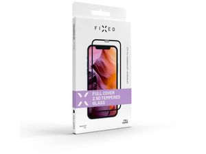 FIXED gehärtetes Schutzglas für Samsung Galaxy A55, schwarz