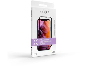 FIXED gehärtetes Schutzglas für Samsung Galaxy S24+, schwarz