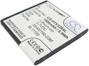 Akkumulátor HTC Desire X, Desire V 1600 mAh, Li-ion