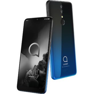 Alcatel 3 2019 4/64GB (5053K), fekete