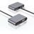 Adaptor Mobilly 4in1 USB-C la HDMI, VGA, USB3.0 cu Power Delivery 87W