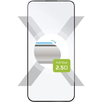 FIXED edzett védőüveg az Apple iPhone 15 készülékhez, fekete