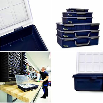 raaco Assorter 5-9 krabička na malé součástky (d x š x v) 195 x 240 x 43 mm přihrádek: 9