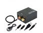 Mobilly Convertor digital la analogic de la TOSLINK optic+coaxial S/PDIF la RCA (Cinch) stereo