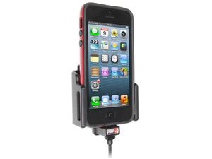 Brodit suport auto pentru Apple iPhone 13 mini/12 mini/SE/5S/5/5/5C în carcasă, reglabil, cu încărcare