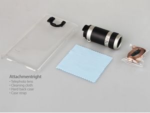 Brando Teleskop 8x Zoomobjektiv mit Abdeckung für Samsung Galaxy Note 4